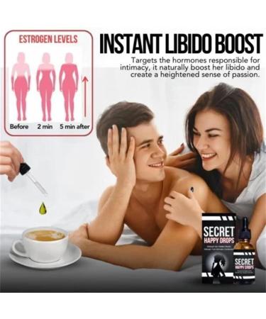 Secret Happy Drops - Enhance Pleasure & Sensitivity for Women | 100ml Oral Drops | Relaxation & Improved Experience | Black Belt Buckle (One Size) - Buy Online on GoSupps.com
