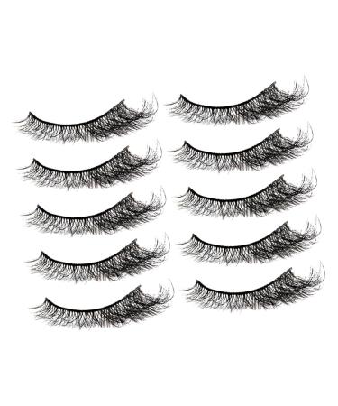 FRCOLOR 1 Box Messy False Eyelashes Fake Eyelashes Natural Look Fake Lashes Natural False Lash Eyelashes Natural Look Natural False Eyelashes Curly Fake Lashes Fluffy Imitation