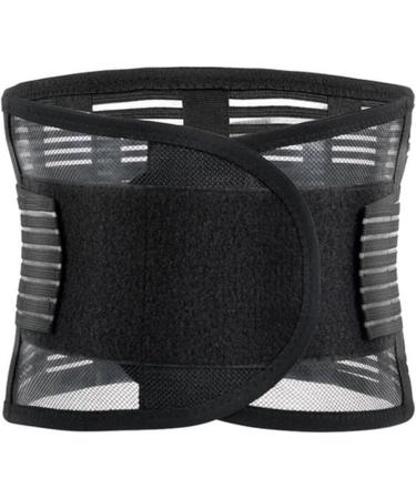 Back Support Back Brace Lumbar Support Waist Trimmer Sweat Belt Adjustable Waist Trainer Gym Fitness Sauna Slimming Belt Back Support Belt(XX-Large) XX-Large Black - Buy Online on GoSupps.com