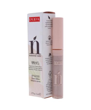 Pupa Milano Natural Side Lipgloss 001 Light Rose - Women's 4.8g | Shop Internationally - Buy Online on GoSupps.com