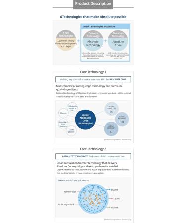 Atomy Absolute Eye Complex Cream - Anti-Aging Wrinkle Reduction & International Shipping - Buy Online on GoSupps.com