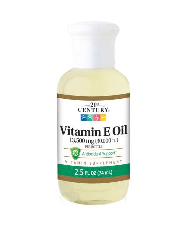21st Century Vitamin E Oil 30000 IU 2.5 fl oz (74 ml)