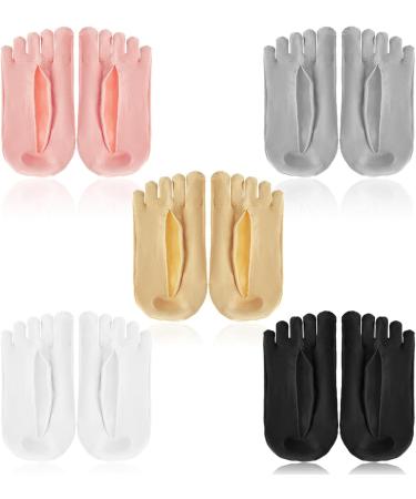 5 Pairs Five Finger Orthopedic Compression Socks | Breathable Toe Separator Socks for Women (Foot Size 9-11) - Shop Now - Buy Online on GoSupps.com