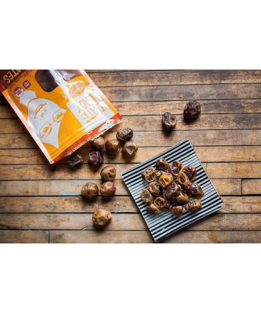 Date Lady Organic Barhi Dates | Vegan Paleo Gluten-Free & Kosher | 24 oz (3 Bags) | No Sugar Added - Buy Online on GoSupps.com