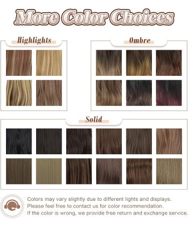 FESHFEN Secrets 46cm Long Wavy Hair Extensions - Pale Ash Blonde 24/613# - Invisible Synthetic 1 Weft Hairpieces - Buy Online on GoSupps.com