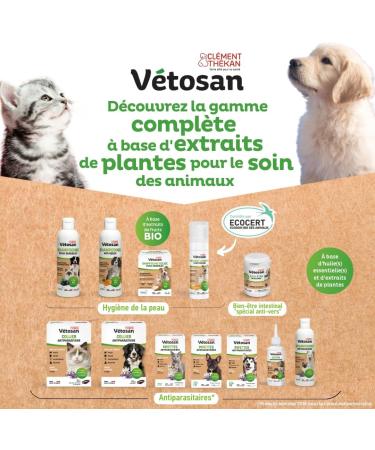 CL MENT TH KAN Cl ment Th kan - V tosan Solid Shampoo for Sensitive Skin for Dogs and Cats - Made with Organic Coconut Oil - 100g - Buy Online on GoSupps.com