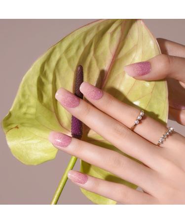 DANNI & TONI 28 Semi-Cured Nail Wraps - Salon Quality Gel Nail Stickers Set (Canvas of Sparkles) - Buy Online on GoSupps.com