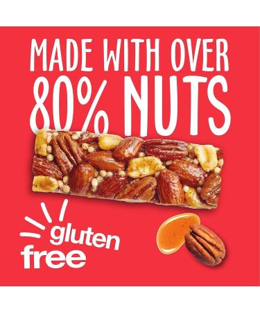 KIND Bars Bulk Pack Maple Pecan Almond High Fibre Gluten Free Snack Bars No Artificial Colours Flavours or Preservatives 72 x 40g bars - Buy Online on GoSupps.com