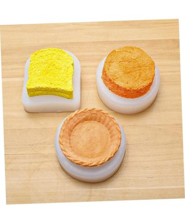 Zerodeko 2pcs Cake Mold Chocolate Making Egg Tart Candy Baking Accessories Muffin Baking Molds Silicone Bakeware Ice Ball Mold Candle Molds Baking Supplies Cake Pie Silica Gel White Fluffy White 9X8X2.6CM - Buy Online on GoSupps.com