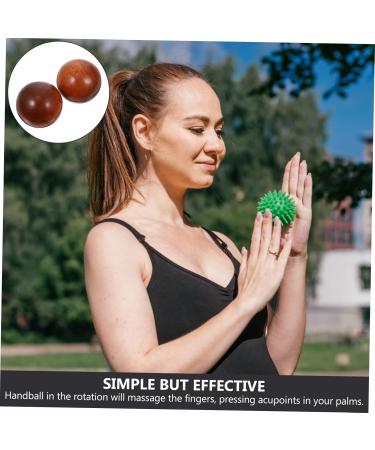 Premium Handmade Red Health Balls - Foot & Hand Massage - Stress Relief Decor (5.5cm) - Buy Online on GoSupps.com