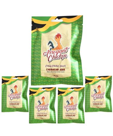 Arrogant Chicken - Crispy Slices - Caribbean Jerk 5 x 30g Packs Caribbean Jerk 5 x 30g