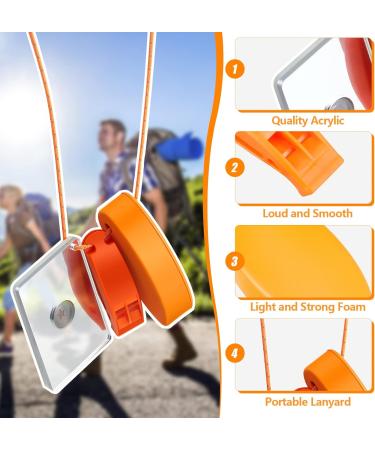 Outdoor Survival Kit: Signal Mirror & Whistle Combo for Camping and Hiking - Buy Online on GoSupps.com