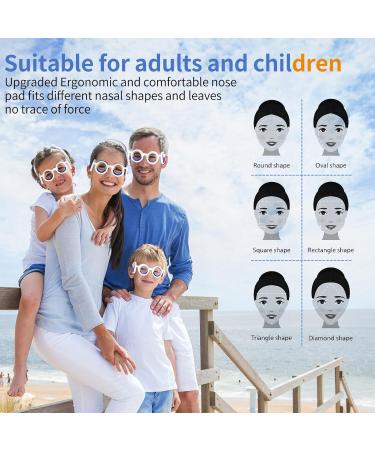 Hion Anti-Motion Sickness Smart Glasses Ultra-Light Portable Nausea Relief for Travel Sports & Gaming - Buy Online on GoSupps.com