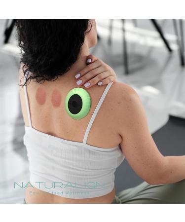 Naturalign Electrical Cupping Therapy Device | Intelligent Massager for Cellulite Reduction & Muscle Care | Red Light Heat Therapy & GUA SHA Treatment - Buy Online on GoSupps.com
