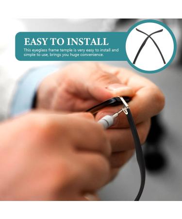 Buy Abaodam Glasses Accessories Restoration Set - Silicone Tips & Sunglasses Socks for Reading Glasses | International Shipping Available - Buy Online on GoSupps.com