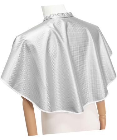 VINTORKY Hair Salon Shawl Makeup Artist Must Haves Hair Dye Cape Hair Coloring Shawl Hair Cutting Shawl Cape for Hair Coloring Makeup Cape Salon Cape Mesh Leather White Apron Perm Dyeing - Buy Online on GoSupps.com