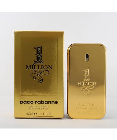 1 Million FOR MEN by Paco Rabanne - 1.7 oz EDT Spray - Buy Online on GoSupps.com