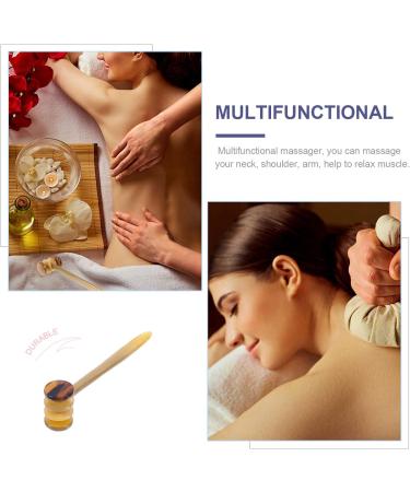 Buy Massage Roller Stick & Gua Sha Scraping Board - Magic Wand Acupuncture & Spa Trigger Point Treatment - Buy Online on GoSupps.com