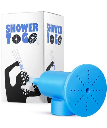 Shower to Go: Portable Camping Shower, Best Outdoor Emergency Body Cleaning Device, Multifunctional Water Sprinkler for Gardening, Pet Cleaning, Hiking, Water Bottle Shower, Very Simple Shower