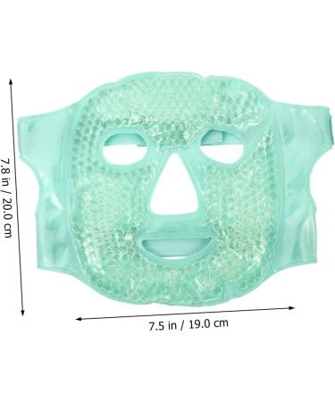 FRCOLOR 1Pc Gel Mask Reusable Facial Mask Women Facial Face Care Face Cooling Lady Face Care Miss Cosmetic 20x19cm Vegetable - Buy Online on GoSupps.com