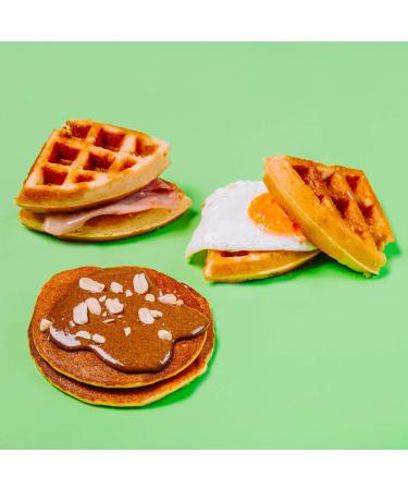 MORAMA Keto Pancake & Waffle Mix - Low-Carb, Dairy-Free, Vegan | Almond & Coconut Flour Blend for Nutritional Ketosis | Breakfast Pancakes & Waffles | 12.3oz (1 Pack) - Buy Online on GoSupps.com