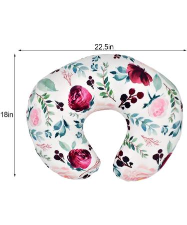 Nursing Pillowcase Floscular Breastfeeding Cover Nursing Covers | Soft and Stretchy Safely Breastfeeding Pillow Slipcover for Girl Pisole - Buy Online on GoSupps.com
