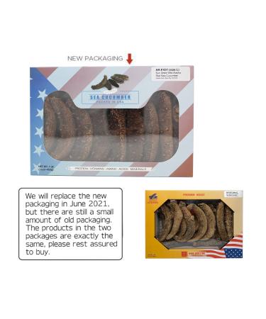 DOL Wild Caught Sun Dried Atlantic Black Pin Sea Cucumber 8oz - All Natural Nutritious, Large Size - 1 Count - Buy Online on GoSupps.com