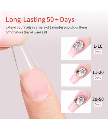 Premium Nail Glue for Tips & Acrylics | Long Lasting Bond for Press On & Fake Nails - 0.2 oz (6ml - Buy Online on GoSupps.com