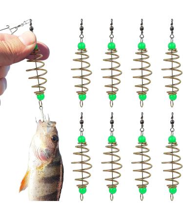 BESPORTBLE 12PCS Luminous Carp Fishing Feeder Catfish Bait Thrower - Fishing Bait Cage - Buy Online on GoSupps.com
