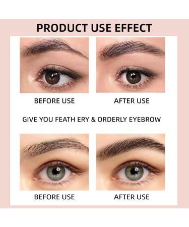 Eyebrow Soap Kit 6PCS Eyebrow Styling Soap Kit Long Lasting Waterproof Smudge Proof Pomade for 3D Feathery Natural Brows Makeup Balm Eyebrow Makeup Balm with Brush - Buy Online on GoSupps.com