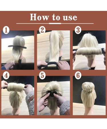 4pcs Hair Bun Maker Magic Hair Bun Maker Sponge Hair Foam Twister Lazy Hairpin Tool Bun Shapers Foam Sponge Buns Shaper Accessories Hair Updo Tools Twister for Girls Women Gifts(2 Large and 2 Small) - Buy Online on GoSupps.com