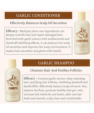 Zynewa Garlic Hair Conditioner hair mask with garlic hair mask antihair loss hair mask garlic hair conditioner intensive restorative hair treatment antihair loss strengthens and cares for damaged - Buy Online on GoSupps.com