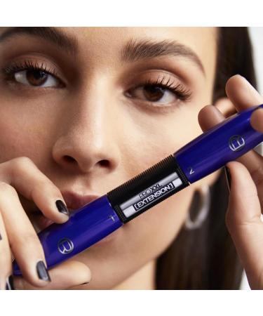 L'Or al Paris 2-Step Mascara for Extended Eyelashes - ProXXL Black Salon-Like Lift Effect 12ml - Buy Online on GoSupps.com