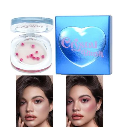  Teksome Cream Blush Makeup Color Changing Blush Sheer Color Changing Blush Long-Lasting Warm Changing Blush Multifunctional Lip Balm Tinted Makeup - Buy Online on GoSupps.com