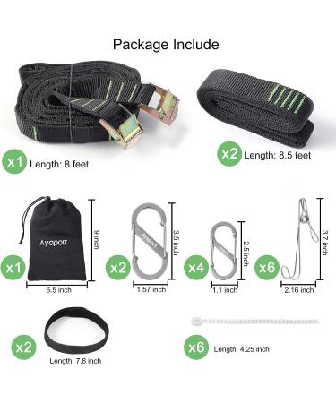 Ayaport 25FT Campsite Storage Strap with 20 Loops and 12 Hooks - Camping Lanyard and Tent Organizer for Camp Kitchen Accessories - Buy Online on GoSupps.com