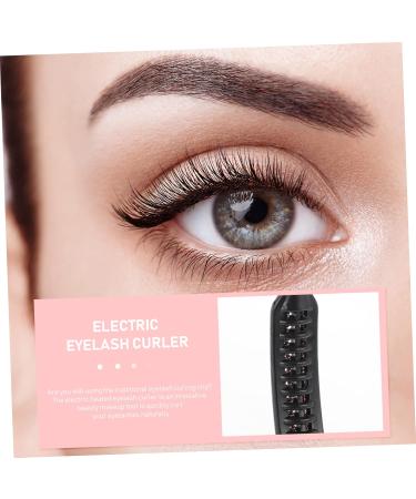 DOITOOL Eyelash Curler Beauty Tool Heated Eye Lash Curler Electric Lash Curler Eyelash Holder White to Rotate Makeup Tools Portable Abs 14.5X2.2X2.2CM - Buy Online on GoSupps.com