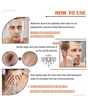 Intimate Hair Removal Cream for Men | Easy Application & Durable Formula | Flawless Depilatory Cream for All Skin Types - Black Box - Buy Online on GoSupps.com