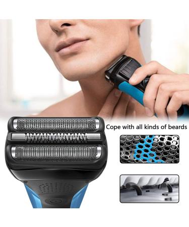 Darohz 21B for Braun Series 3 Electric Shaver Replacement Head - Compatible With Series3 Shavers 301S 310S 320S 3010S 3020S 3050cc etc(2pcs) - Buy Online on GoSupps.com
