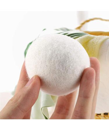 Wool Dryer Balls Reduce Static Wool Fiber Wool Dryer Ball Laundry Wool Balls Wool Balls for Home Hotel Apartment Dorm Room - Buy Online on GoSupps.com