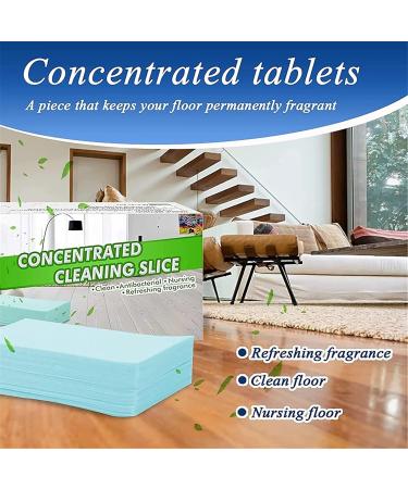 Floor Cleaning Tablets Innovative Floor Cleaning Slice Sheets Water Soluble Floor Cleaner for Wall Tiles Hardwood Tile Multipurpose Floor Tiles Cleaning Tablets (120pcs - Blue) - Buy Online on GoSupps.com