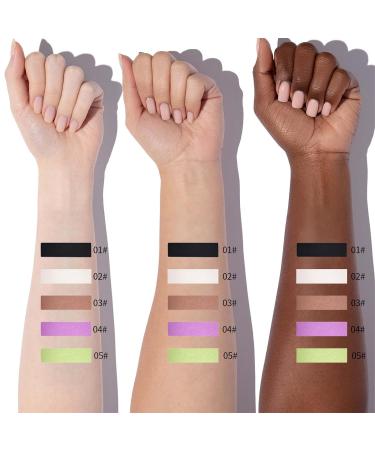 Erinde Single White Eyeshadow Palette | Nude Tones Matte & Waterproof | Highly Pigmented Long-Lasting Eye Makeup 302 White - Buy Online on GoSupps.com