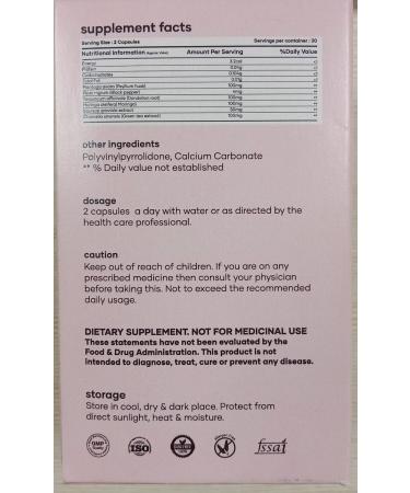 Mars BurnIt Capsules | Enriched with Psyllium Husk Moringa & Dandelion Root | Supports Digestion Detox & Weight Management | Pack of 1 1 Count (Pack of 1) - Buy Online on GoSupps.com