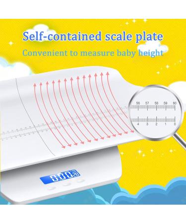 Raincol Baby Scale  Pet Scale  Multi-Function Toddler Scale  Digital Baby Scale  Blue Backlight  Weight and Height Track. - Buy Online on GoSupps.com