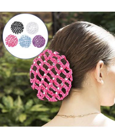 Premium Hair Nets for Perfect Hairstyles | 5-Piece Set | Bun & Ballet Styles with Rhinestones - Buy Online on GoSupps.com