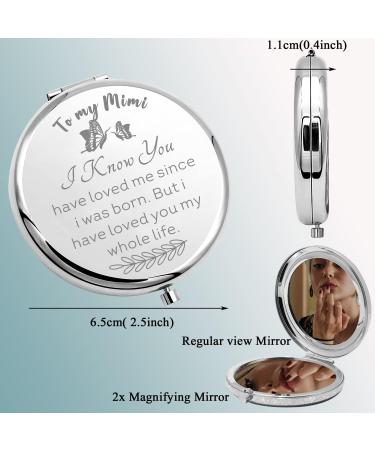 KUIYAI Mimi Gift Grandmother Gift Grandma Compact Mirror Mother s Day Gift for Grandmother Mother (mimi mirrorUK) - Buy Online on GoSupps.com