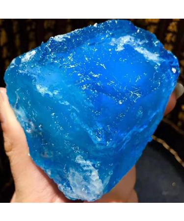 1pcs Beautiful Natural sea Sapphire raw Stone Natural Aquamarine Crystal Reiki 200-210g Stone Mineral Specimen (Size : 100-110g) - Buy Online on GoSupps.com