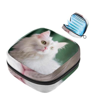 Period Bag Sanitary Napkin Storage Bag Tampon Holder for Purse Z93u9du5hax 4.7x6.6x6.6 in Classic