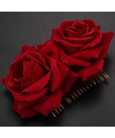 Herklotzn Hair Clip Slide Flamenco Dancer Lady Hairdressing Hair Accessories - Buy Online on GoSupps.com