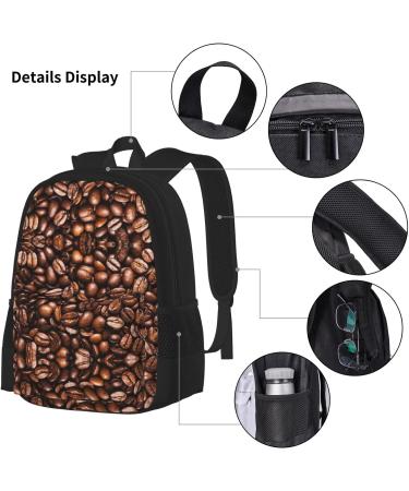 Funny Roasted Coffee Beans School Bag + Pen Case + Lunch Bag Combo 3-Piece Set Combo. Funny Roasted Coffee Beans One Size - Buy Online on GoSupps.com