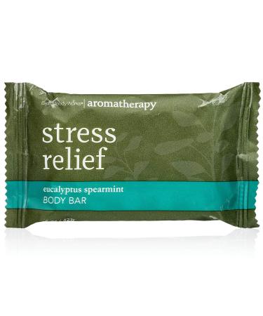 Stress Relief Aromatherapy Eucalyptus Spearmint Body Bar-1.5oz- Travel Size Soap Lot of 10